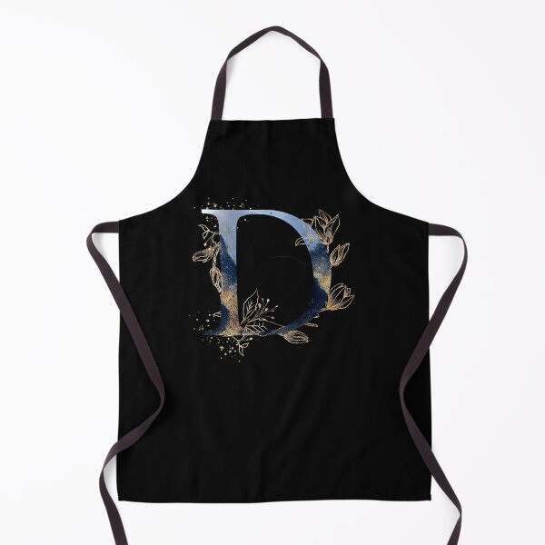 Item preview, Floral Initial Letter D, Monogram designed and sold by PinkLotusArt.