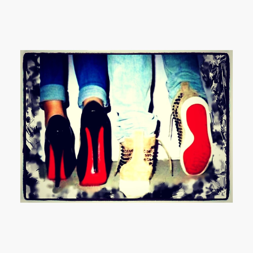 Christian Louboutin Mens Sneakers Pop Art Canvas Print for Sale by Arts4U