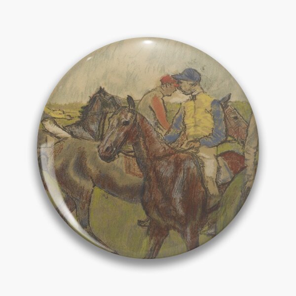 Item preview, Horses at the race Edgar Degas designed and sold by Vintage Designs +.