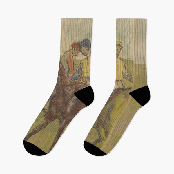Item preview, Horses at the race Edgar Degas designed and sold by Vintage Designs +.