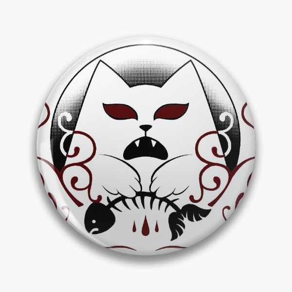 Item preview, Spooky swirly cat friend designed and sold by Cas Loll.