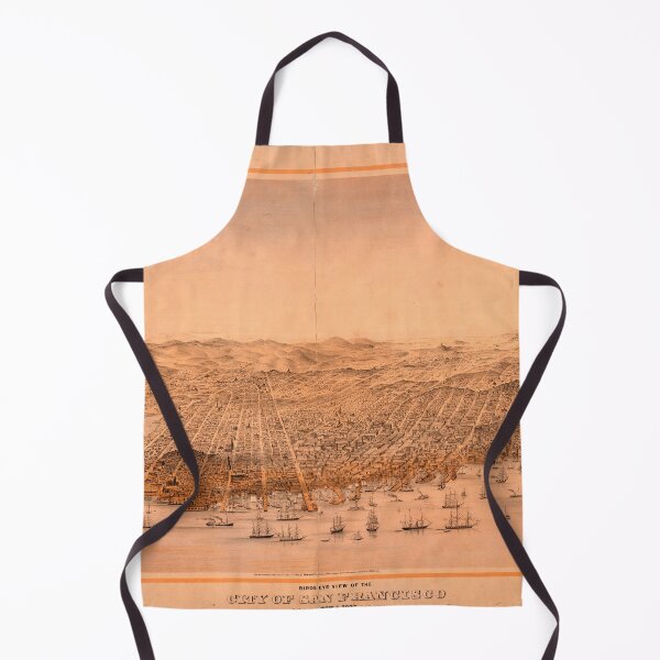 Item preview, Birds Eye View of San Francisco 1868 designed and sold by Speckle.