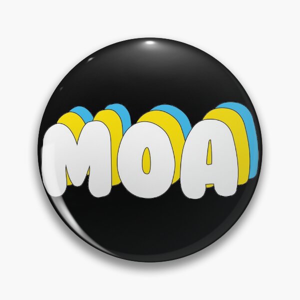 Item preview, TXT MOA Fandom Name Text BLUE Yellow White designed and sold by SugarSaint.