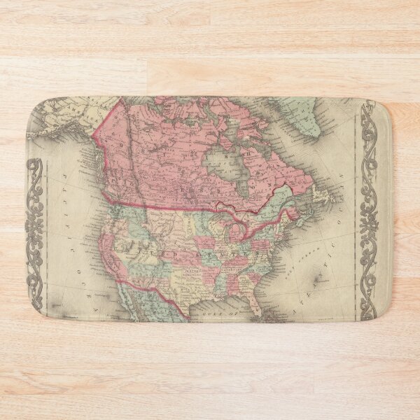 Item preview, 1861 North America Map designed and sold by Speckle.