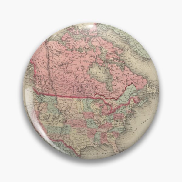 Item preview, 1861 North America Map designed and sold by Speckle.