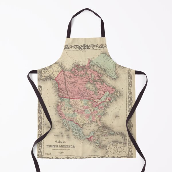 Item preview, 1861 North America Map designed and sold by Speckle.