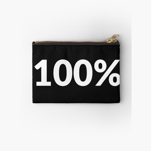 Item preview, 100% Fine Thanks, Social Distancing - White Text On Black Background designed and sold by cgroenewald.