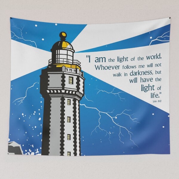 Item preview, The Light Of The World designed and sold by jamieleeart.