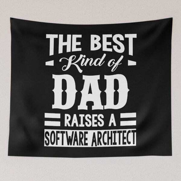 Item preview, The best Kind of dad raises a software architect designed and sold by Artem-design.