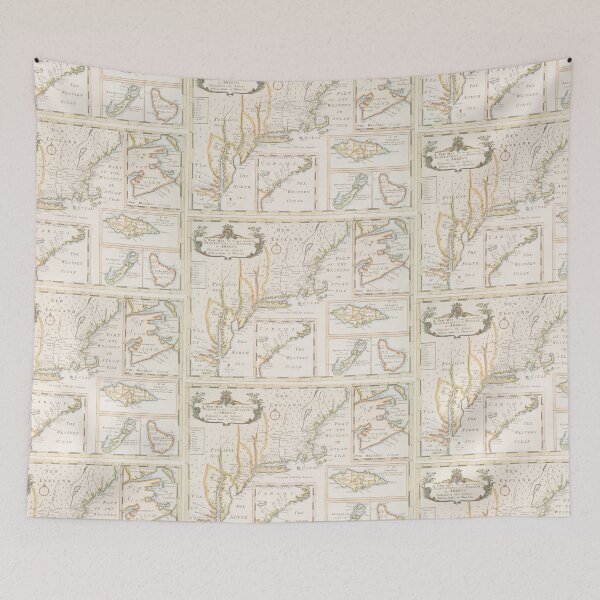 Item preview, Historic Map of North america designed and sold by Speckle.