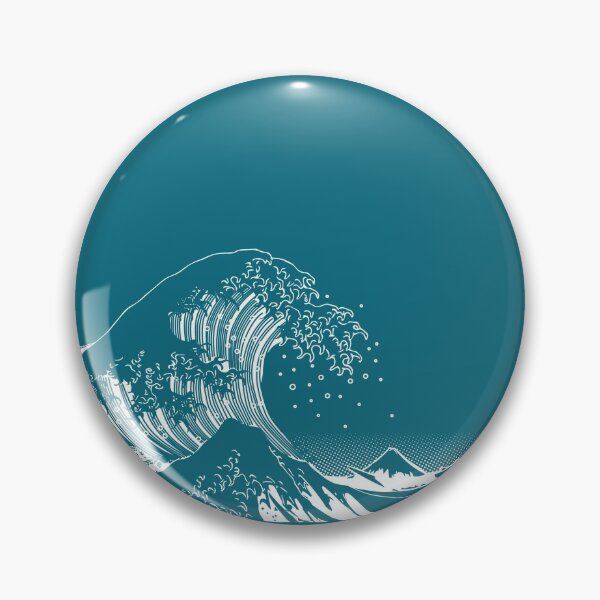 Item preview, Hiroshige wave designed and sold by chillstudio.