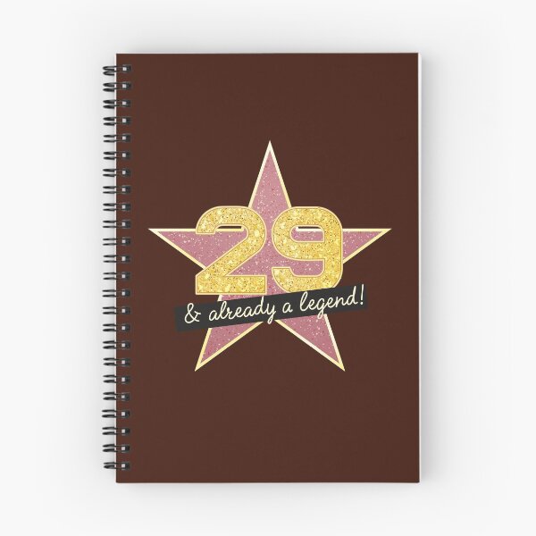 Item preview, 29th Birthday Gifts - 29 Years old & Already a Legend designed and sold by betternotes.
