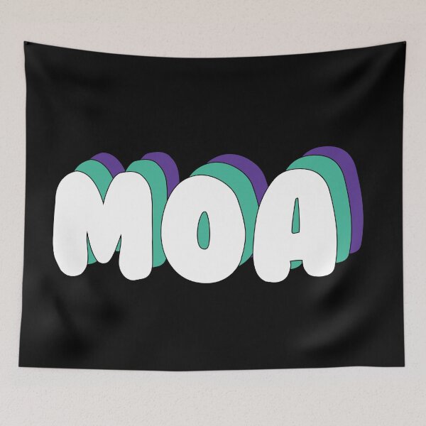 Item preview, TXT MOA Fandom Name Text BLUE PURPLE White designed and sold by SugarSaint.