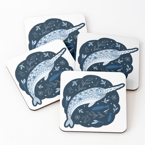 Item preview, Cute polar Narwhal  designed and sold by Elsbet.
