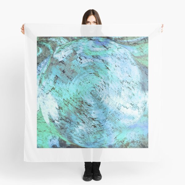 FRESH circled artwork Scarf