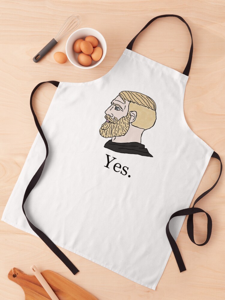 Yes Chad Nordic gamer meme king | Tote Bag