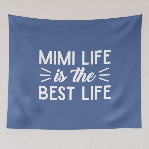 Item preview, Mimi Life is the Best Life Funny and Cute Gift for Best Grandma Ever Blessed with GrandKids designed and sold by alenaz.