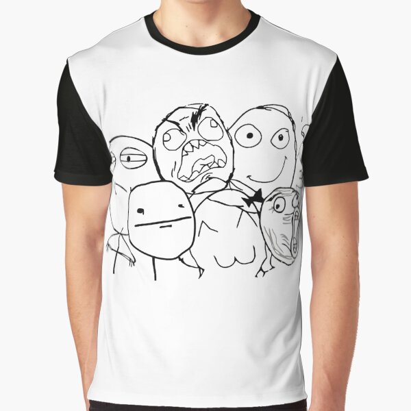 Rage meme group Graphic T-Shirt