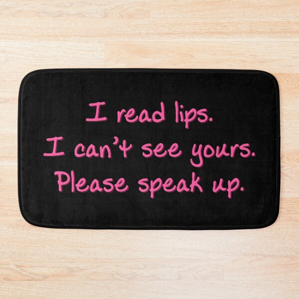 Item preview, Pink I Read Lips designed and sold by Elle  Hazlett.