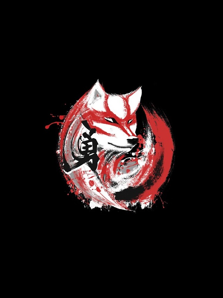 "Japanese White Wolf Okami " iPhone Case for Sale by ugbktshirts