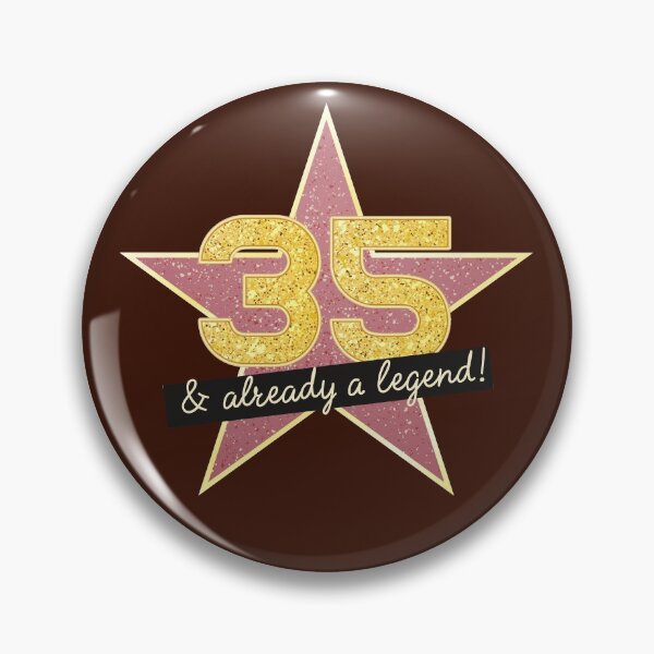 Item preview, 35th Birthday Gifts - 35 Years old & Already a Legend designed and sold by betternotes.