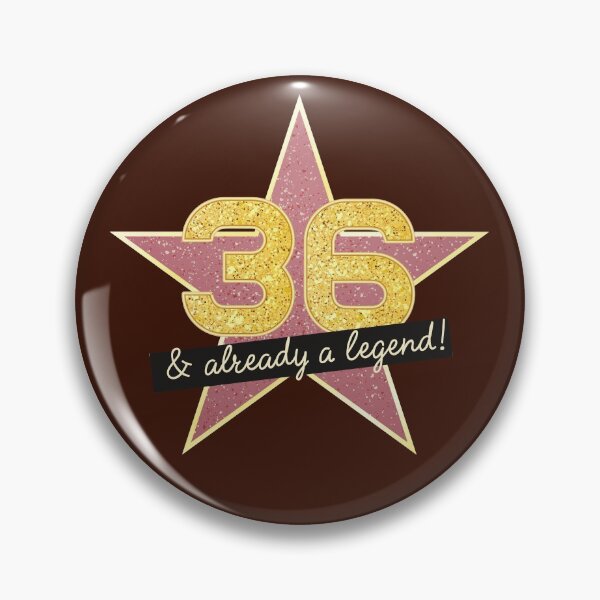 Item preview, 36th Birthday Gifts - 36 Years old & Already a Legend designed and sold by betternotes.