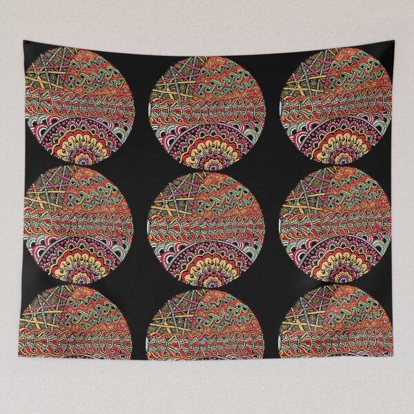 Item preview, Colourful magic zentangle.  designed and sold by NatanDesigns.