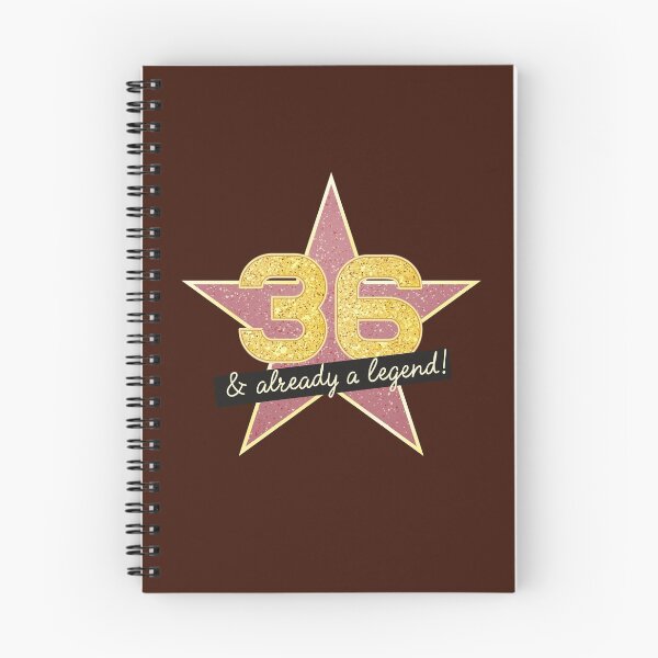 Item preview, 36th Birthday Gifts - 36 Years old & Already a Legend designed and sold by betternotes.