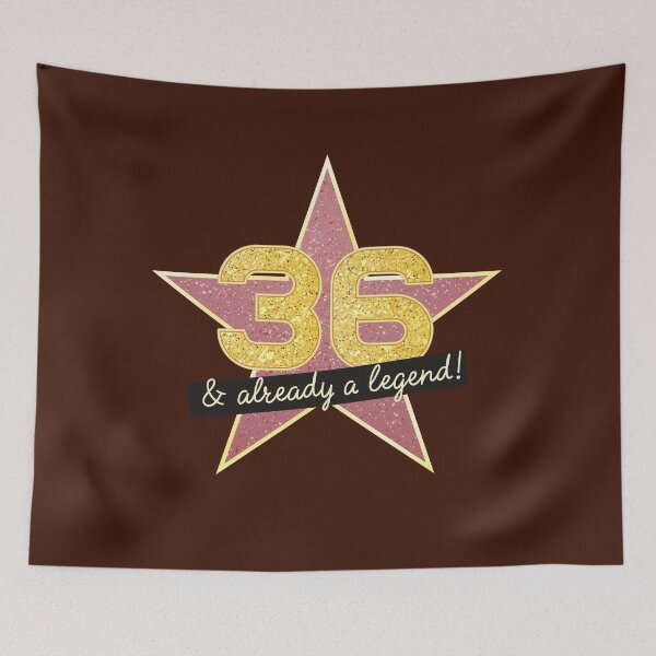 Item preview, 36th Birthday Gifts - 36 Years old & Already a Legend designed and sold by betternotes.