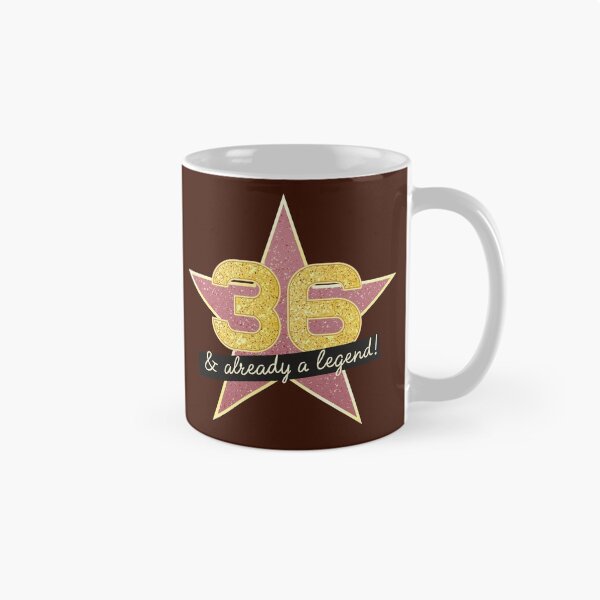Item preview, 36th Birthday Gifts - 36 Years old & Already a Legend designed and sold by betternotes.