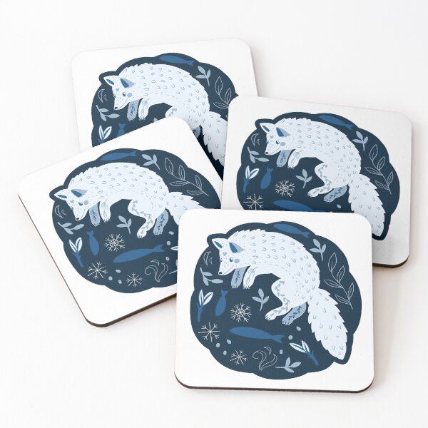Item preview, Cute polar fox  designed and sold by Elsbet.