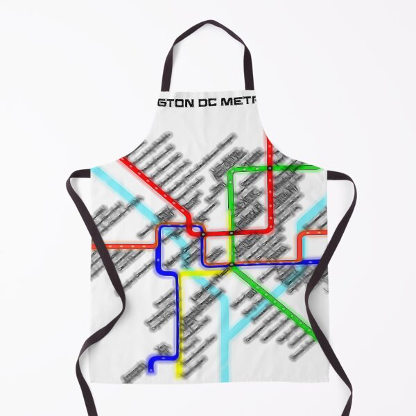 Item preview, Washington DC Metro Map designed and sold by mrthink.