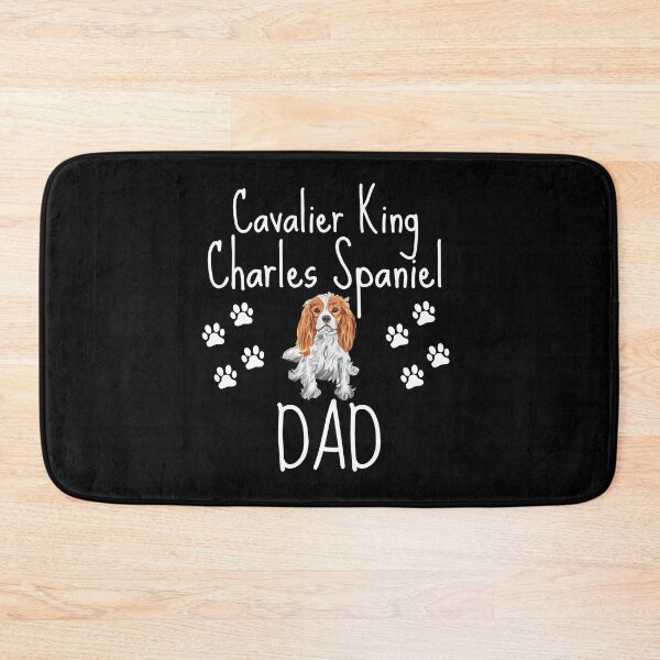 Artikelvorschau, Cavalier King Charles Spaniel Dad - Braun und Weiß entworfen und verkauft von Beyond Words.