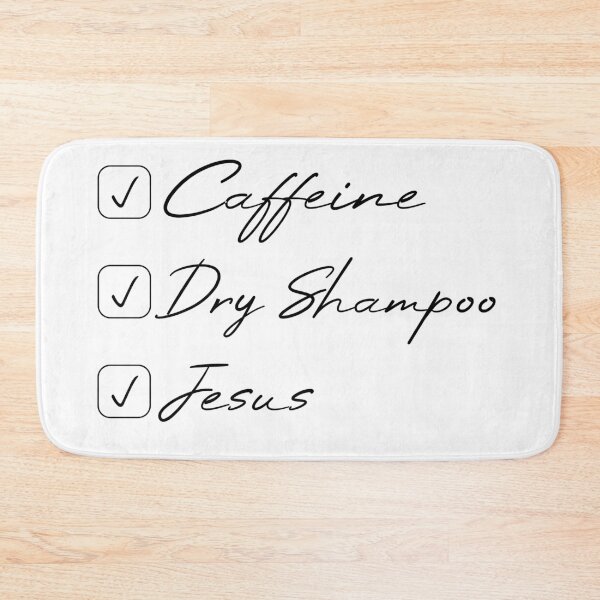 Item preview, Caffeine Dry Shampoo Jesus designed and sold by Ms-Nach.