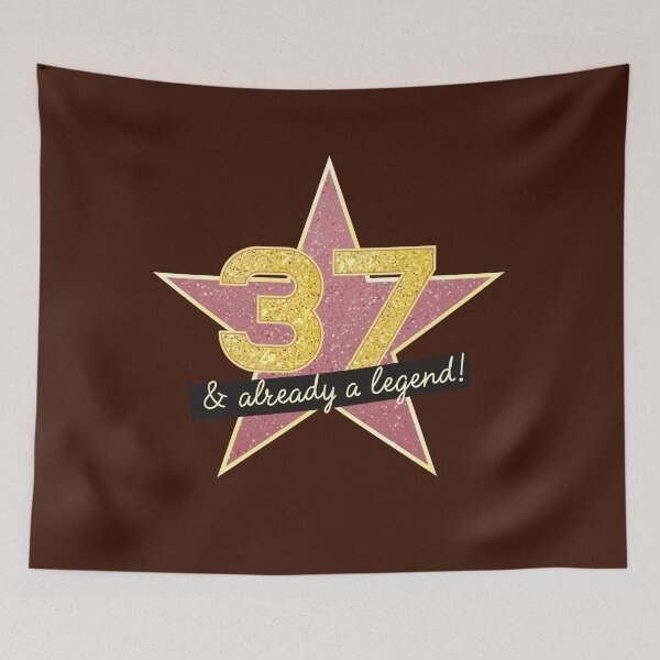 Item preview, 37th Birthday Gifts - 37 Years old & Already a Legend designed and sold by betternotes.