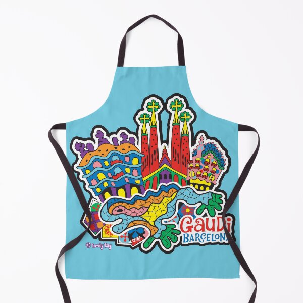 Item preview, Barcelona Magical Gaudi Mosaic Famous Lovely Day Design designed and sold by Lovely Day.