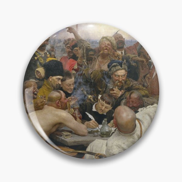 Item preview, HD. Reply of the Zaporozhian Cossacks to Sultan Mehmed IV of the Ottoman Empire, by Ilya Repin designed and sold by ArmoniMundi.
