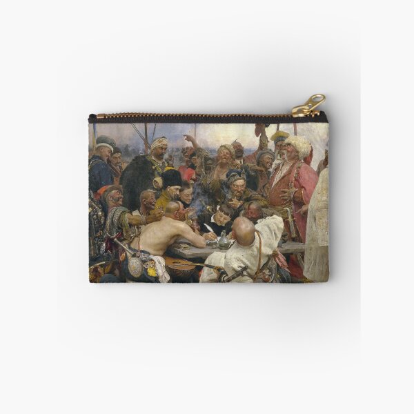 Item preview, HD. Reply of the Zaporozhian Cossacks to Sultan Mehmed IV of the Ottoman Empire, by Ilya Repin designed and sold by ArmoniMundi.