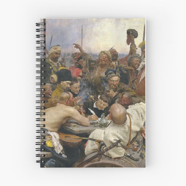 Item preview, HD. Reply of the Zaporozhian Cossacks to Sultan Mehmed IV of the Ottoman Empire, by Ilya Repin designed and sold by ArmoniMundi.