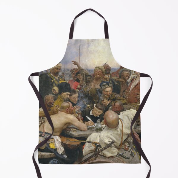 Item preview, HD. Reply of the Zaporozhian Cossacks to Sultan Mehmed IV of the Ottoman Empire, by Ilya Repin designed and sold by ArmoniMundi.