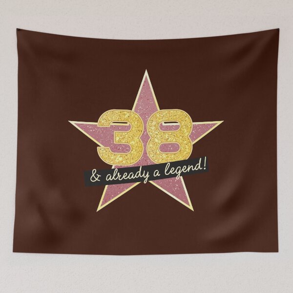 Item preview, 38th Birthday Gifts - 38 Years old & Already a Legend designed and sold by betternotes.