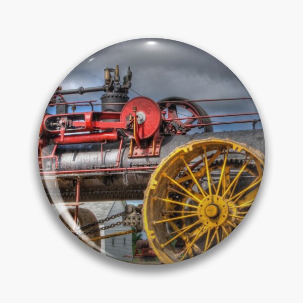 Item preview, Artistic Russell Steam Traction Engine designed and sold by Shelly Gunderson.