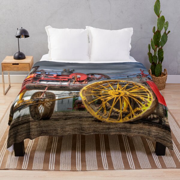 Item preview, Artistic Russell Steam Traction Engine designed and sold by Shelly Gunderson.