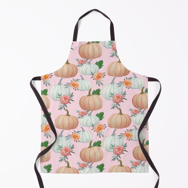 Item preview, Pumpkin and peony floral in pink, peach and white designed and sold by MagentaRose.