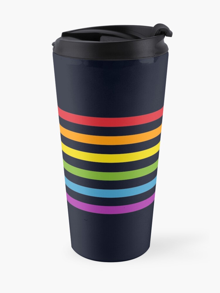 Alternate view of Lightsaber Rainbow Travel Coffee Mug