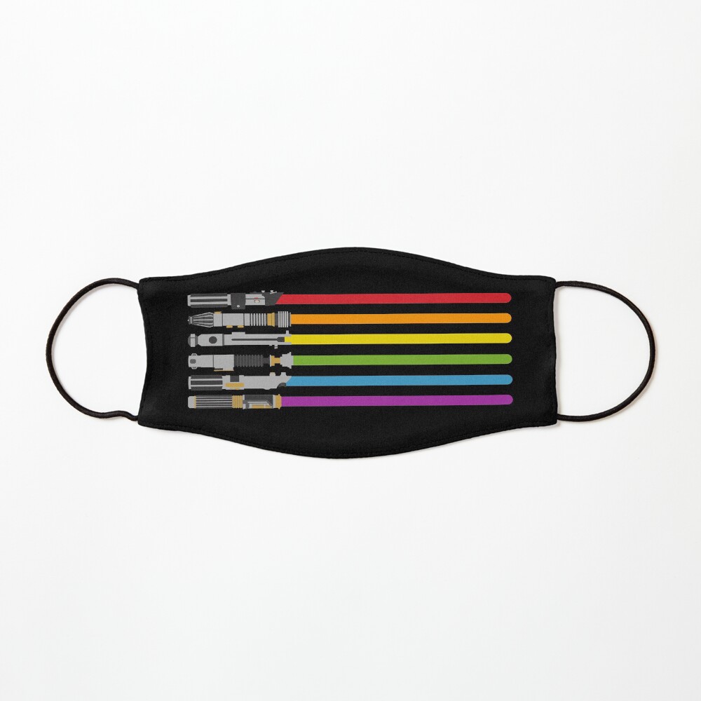 Lightsaber Rainbow Mask