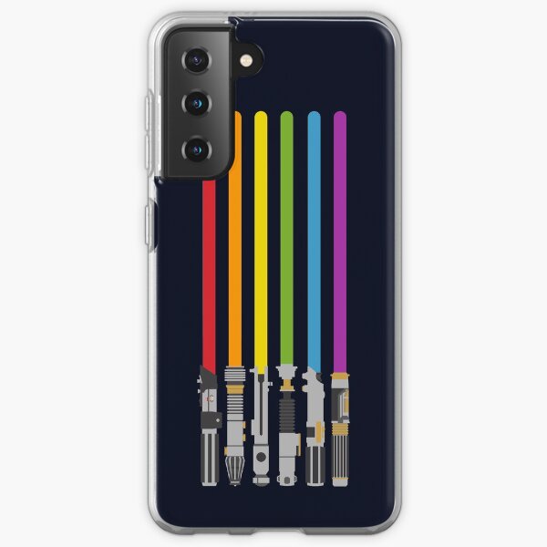 Lightsaber Rainbow Samsung Galaxy Soft Case