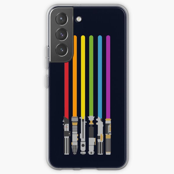 Lightsaber Rainbow Samsung Galaxy Soft Case