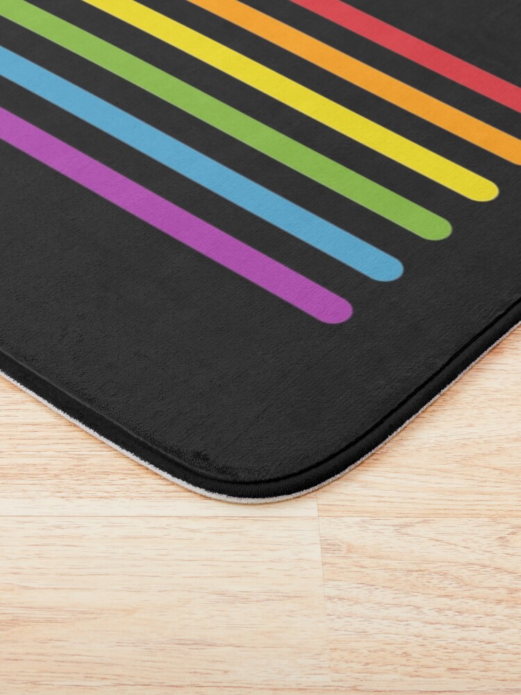 Alternate view of Lightsaber Rainbow Bath Mat