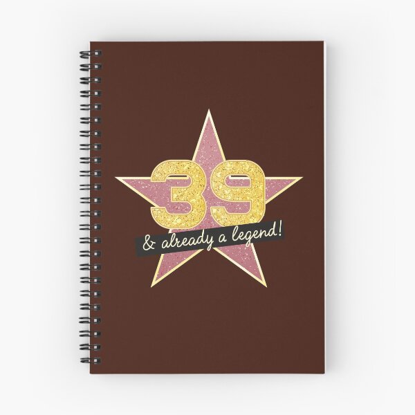 Item preview, 39th Birthday Gifts - 39 Years old & Already a Legend designed and sold by betternotes.